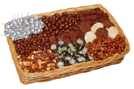 Party Pleaser Tray -Wicker